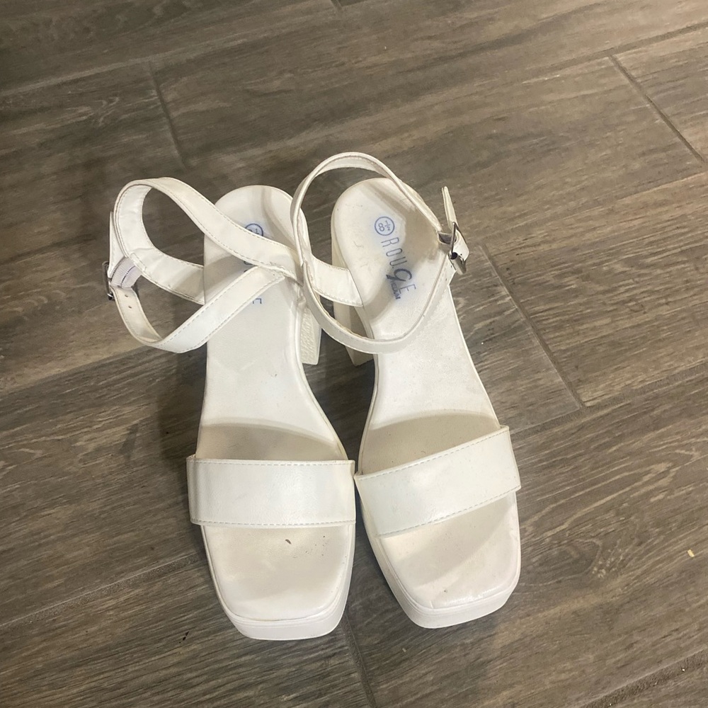 Chic White Women's Sandals